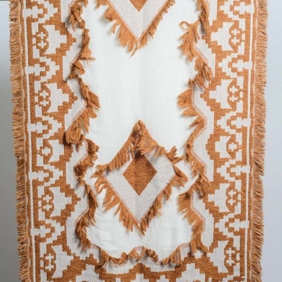 Last One!! Frayed Edge Blanket Scarf - Picture 4 of 4