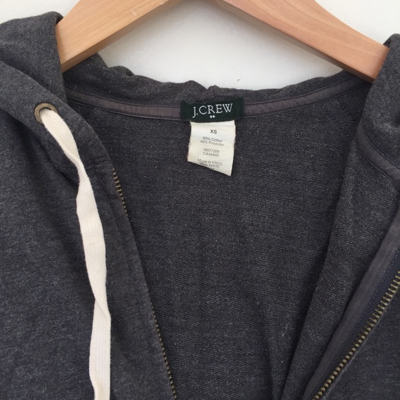 J Crew zip up hoodie - Picture 2 of 3