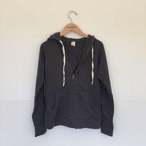 J Crew zip up hoodie