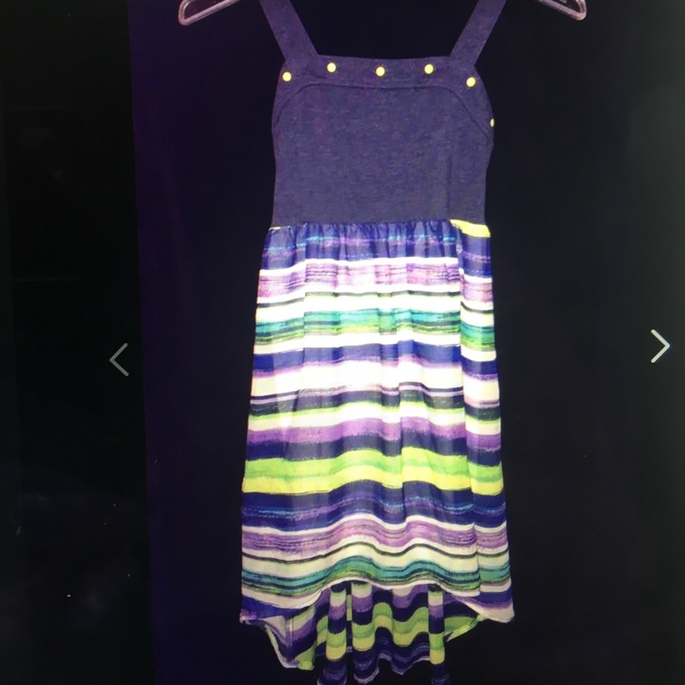 Girls size 10 Hi-Lo knee length Dress