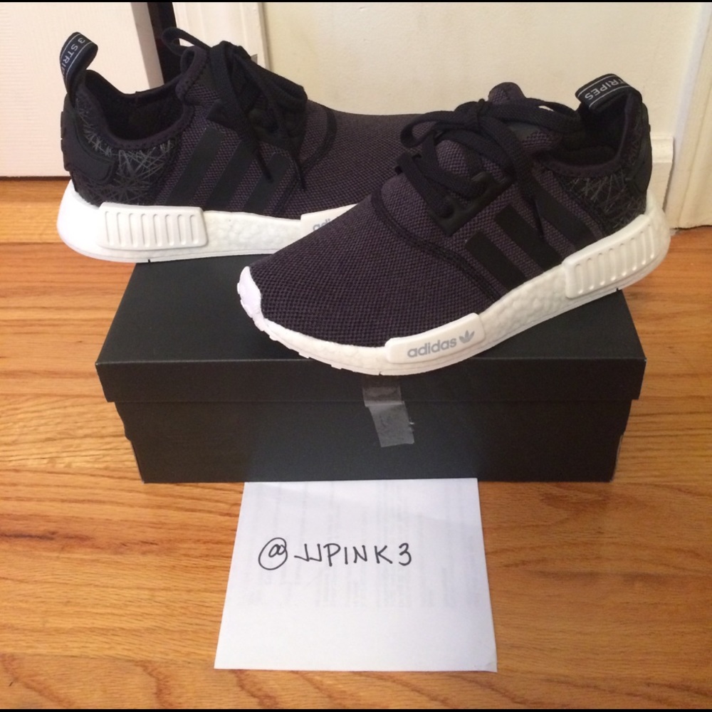 Brand new Black Adidas Mesh NMD R1 Size 6 Womens