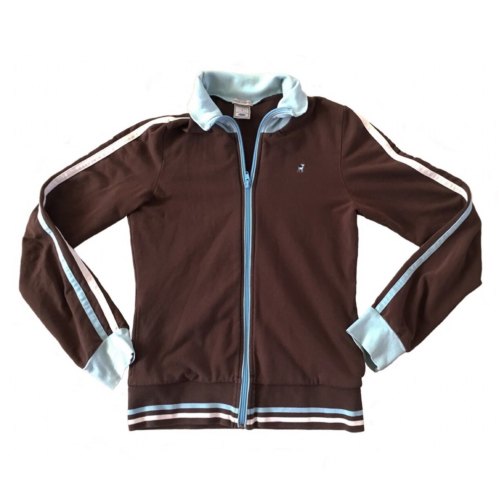 Old Navy Brown and Blue Sweater (Small)