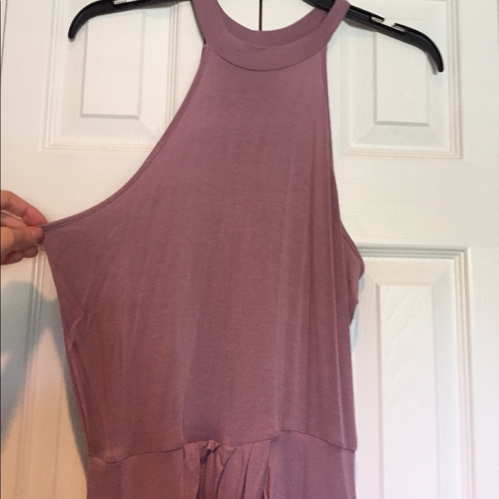 MAUVE HIGH LO DRESS