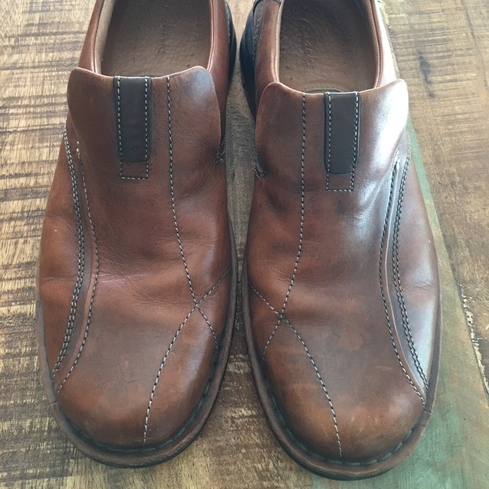 Clarks Brown Dress Shoes
