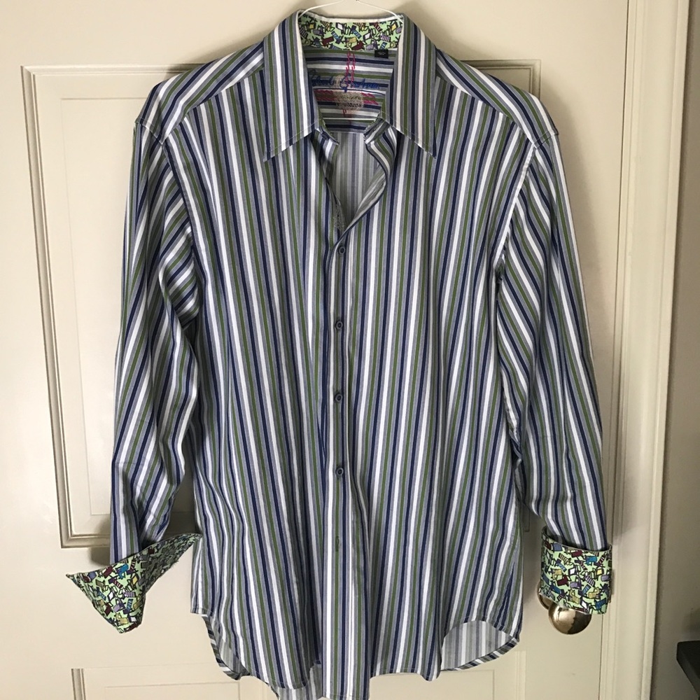 Robert Graham Men's Long Sleeve Button Down