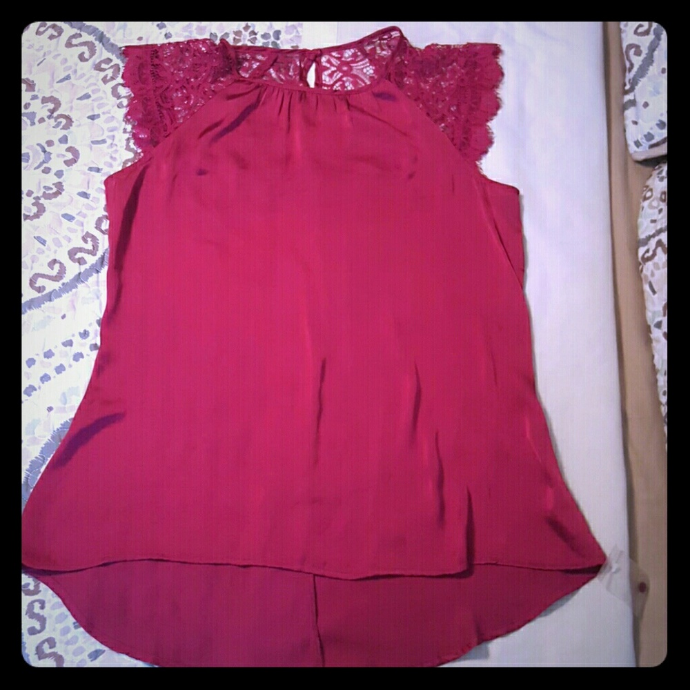 Wine Blouse