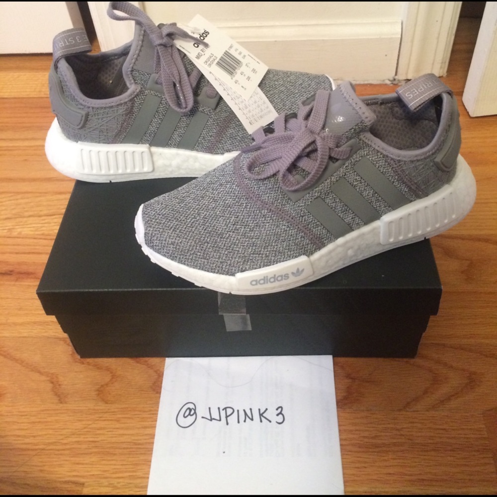 Brand new Adidas Mesh Grey NMD R1 Size 6 Womens