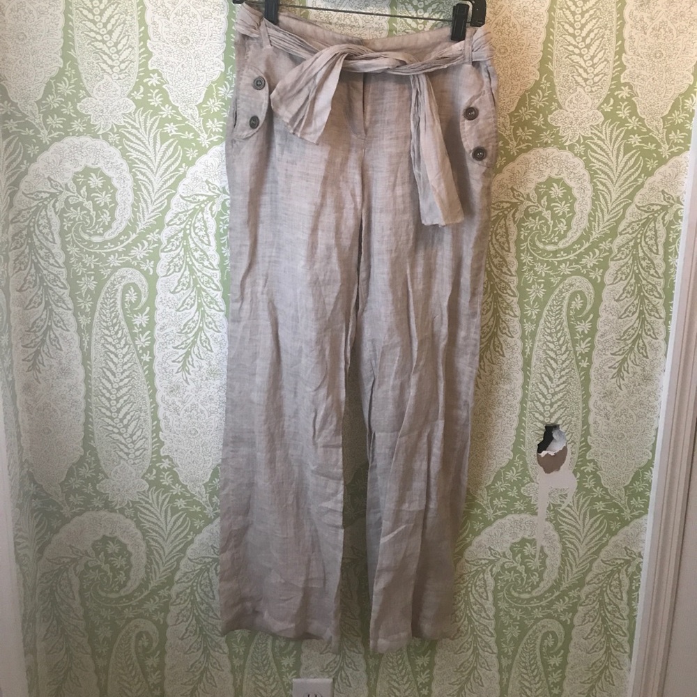 Khaki baggy / genie style dress pants