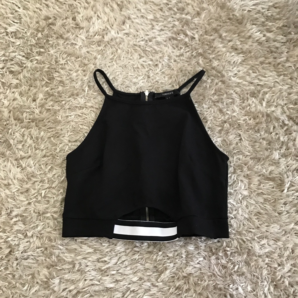 F21 Banded Crop Top