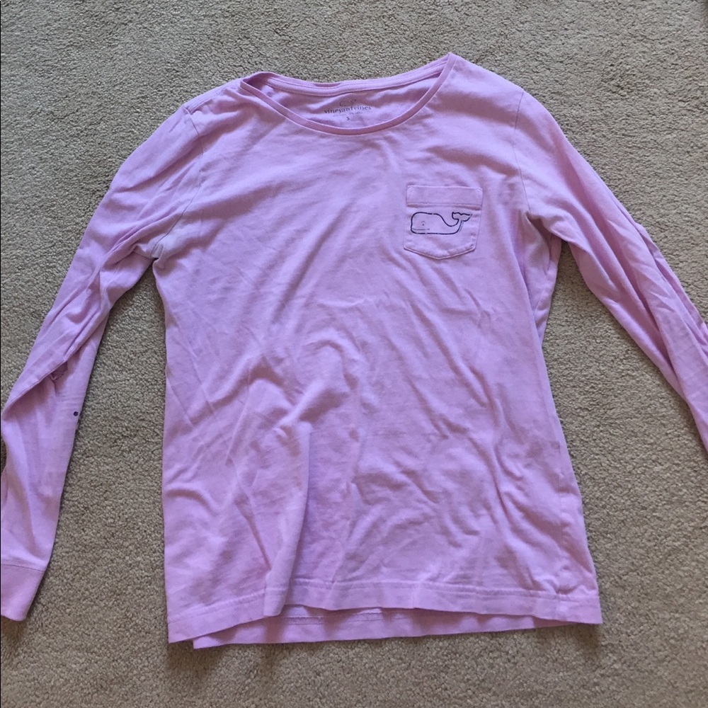 Light purple vineyard vines long sleeve