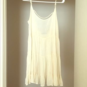 Brandy Melville White Comfy Dress