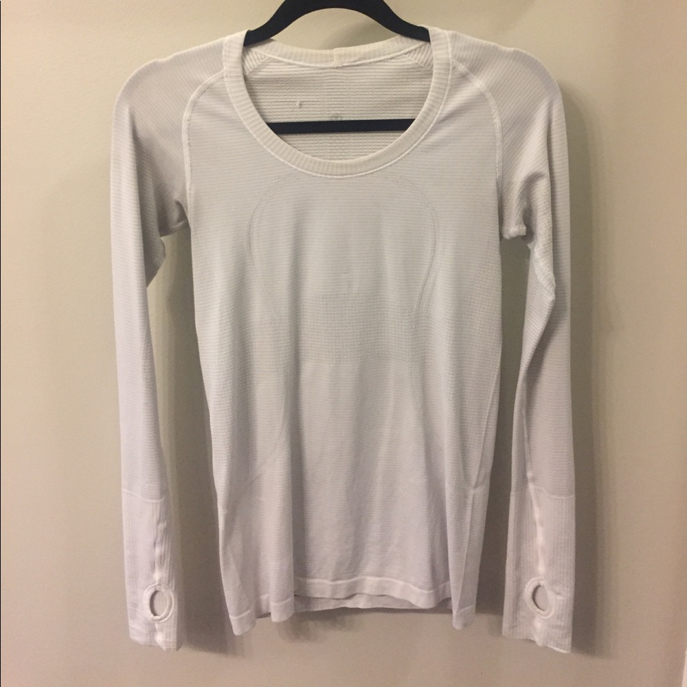 lululemon White Long Sleeve