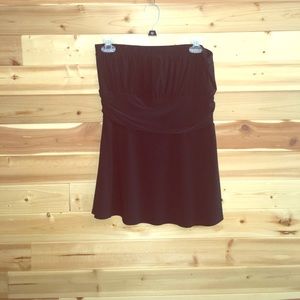 White House Black Market / Black M strapless top💐