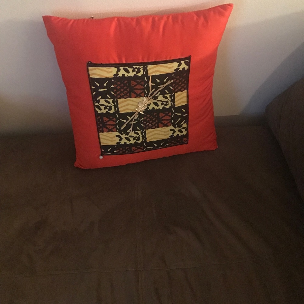 African pillow cover