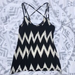 H&M Black and White Tank Top