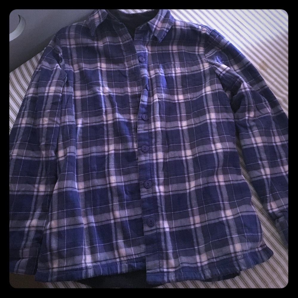 LL BEAN fleece flannel