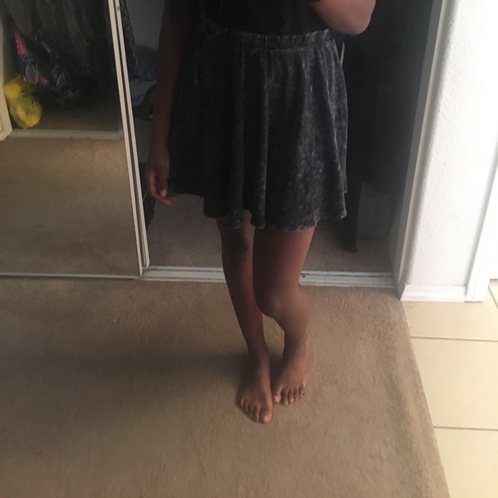 acid wash skirt, worn only once