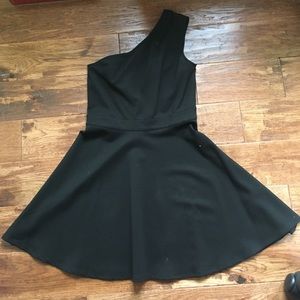 F21 One Shoulder Skater Dress