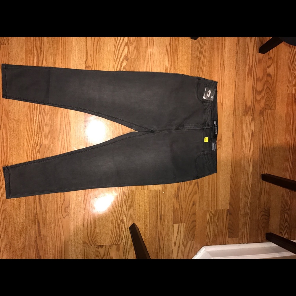 Faded Black Skinny Jeans