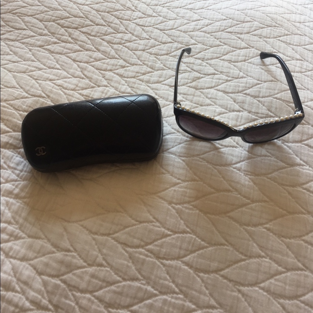 Chanel pearl sunglasses