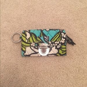 Vera Bradley keychain wallet