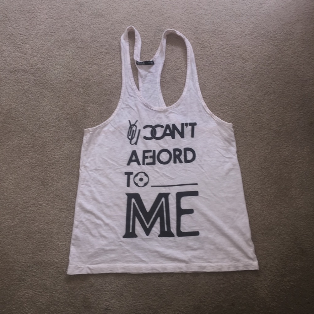 HELLZ BELLZ racer back tank top