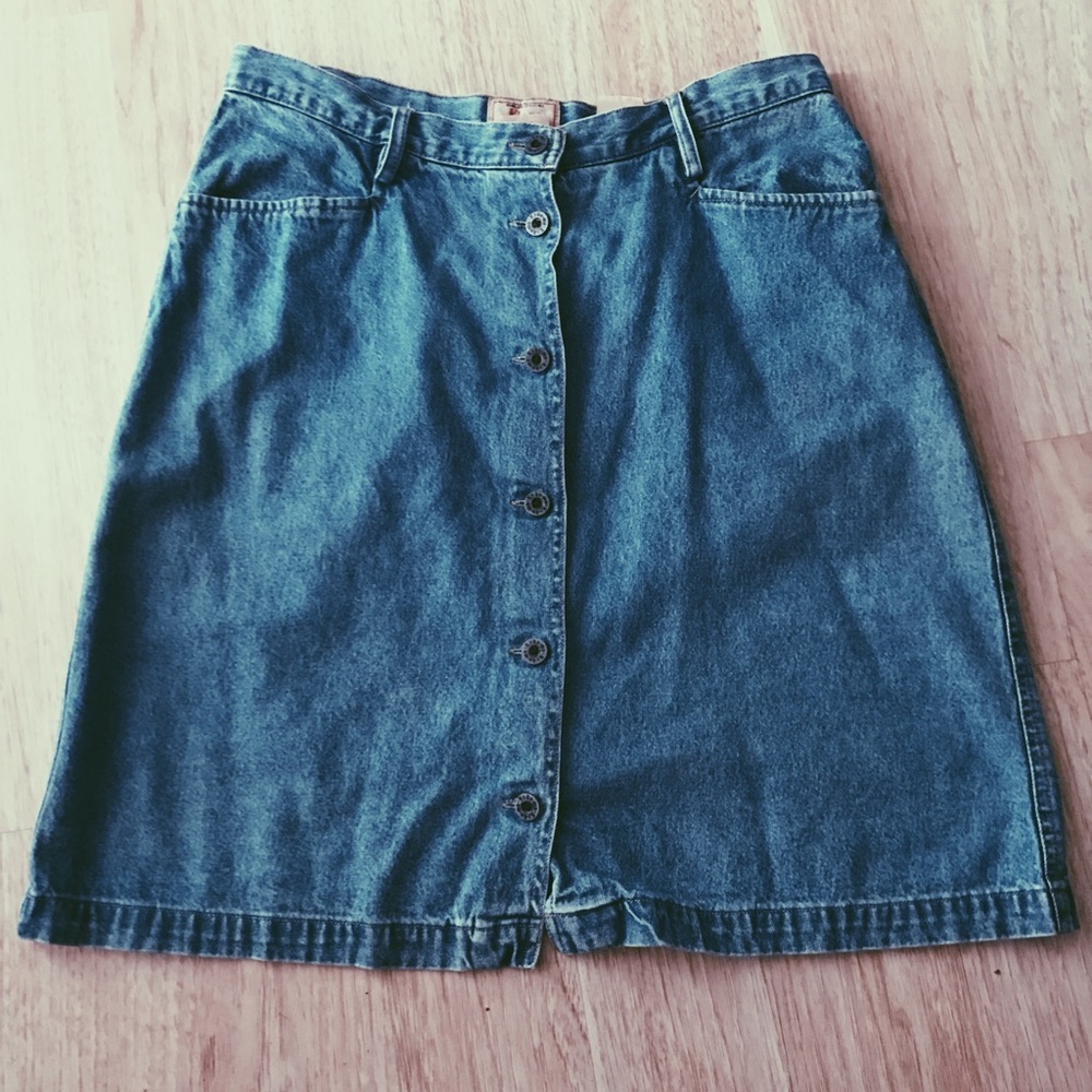 denim skirt