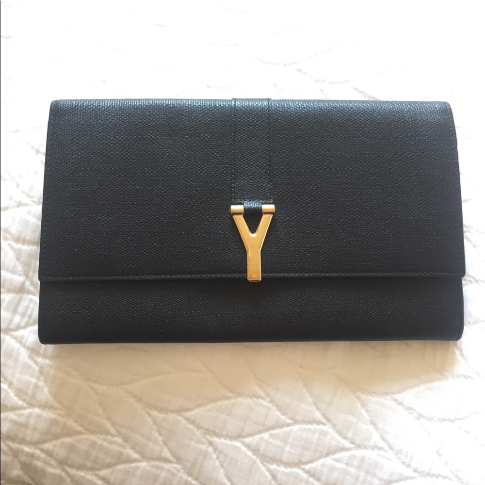 YSL travel wallet