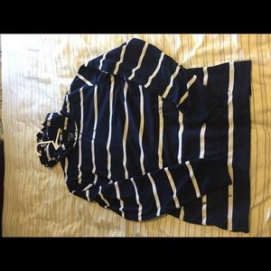 Striped hoodie