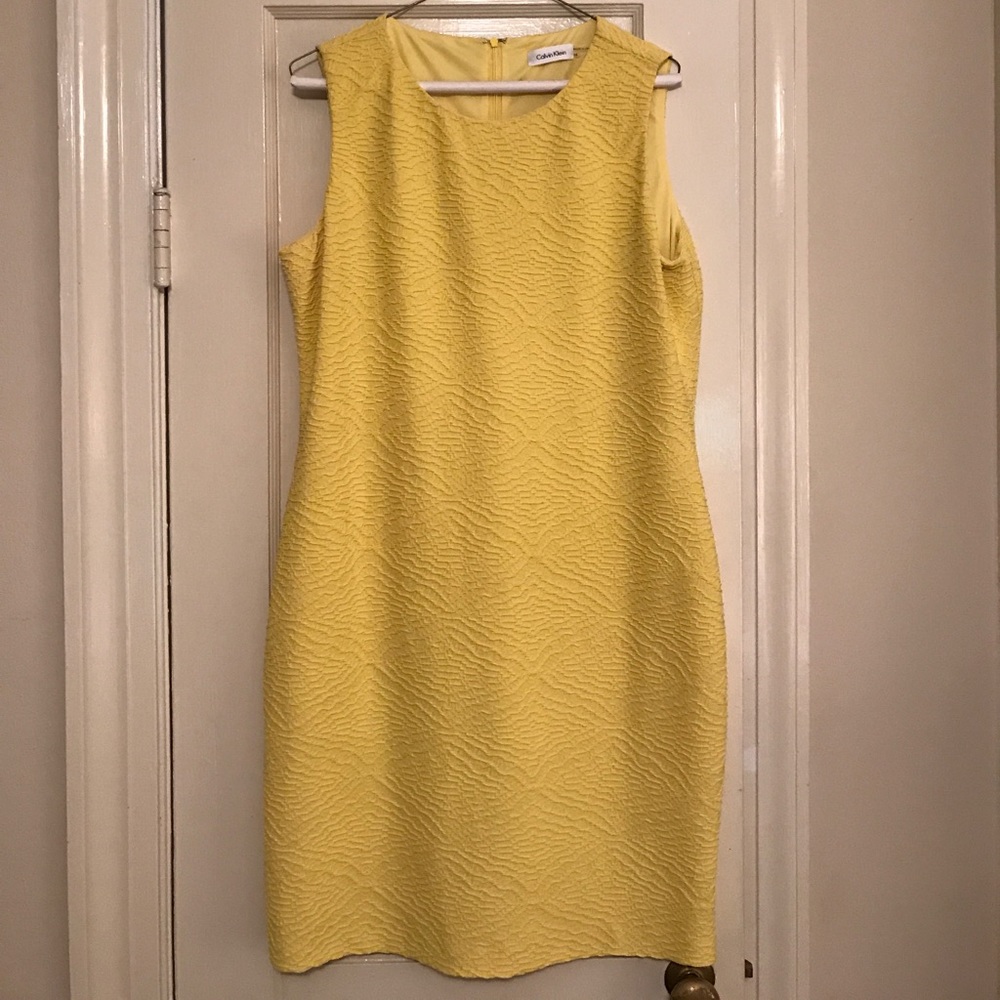 Calvin Klein Sleeveless Shift Dress