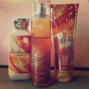 Bath and Body Works Cashmere Glow Set