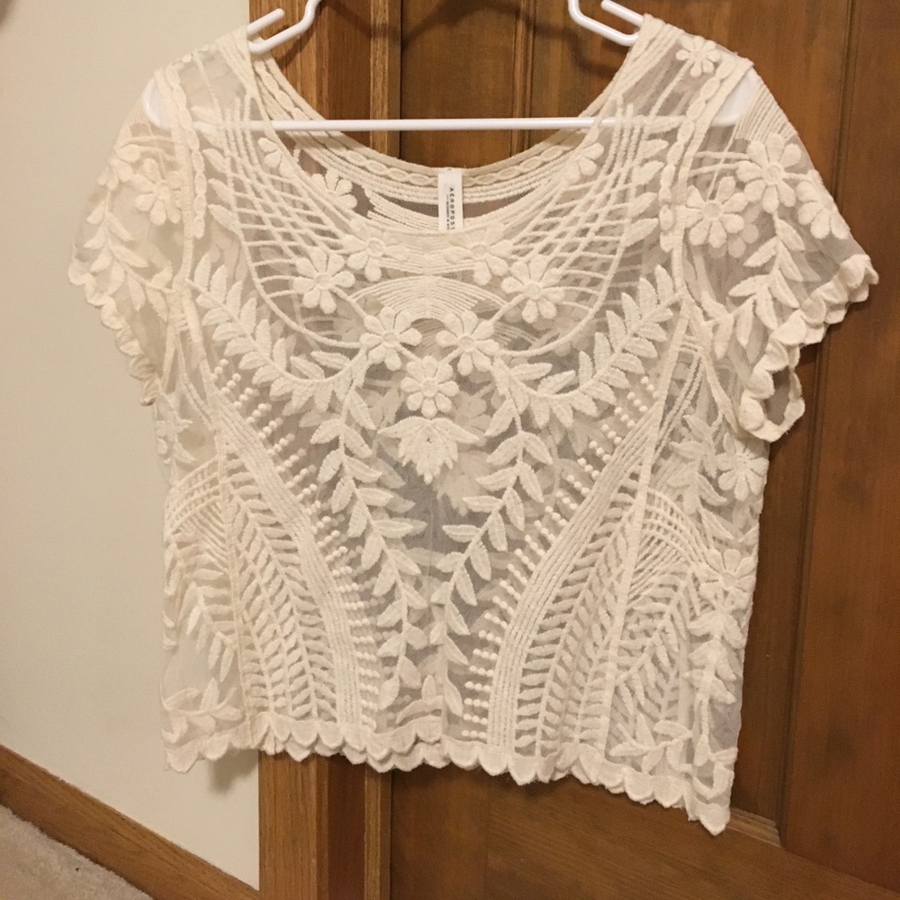 Aeropostale Lace Top