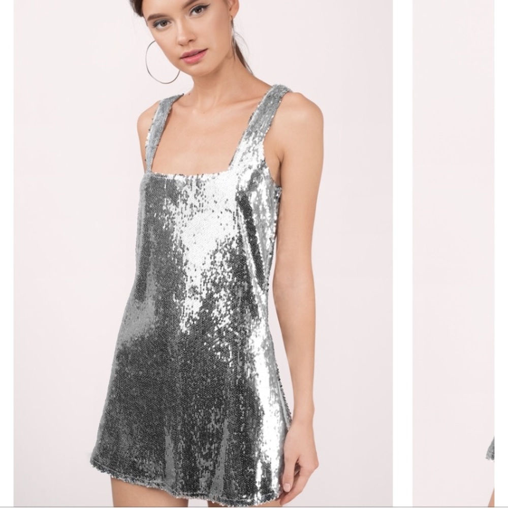 Silver dress