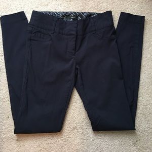 Dark navy skinny I am smart pants