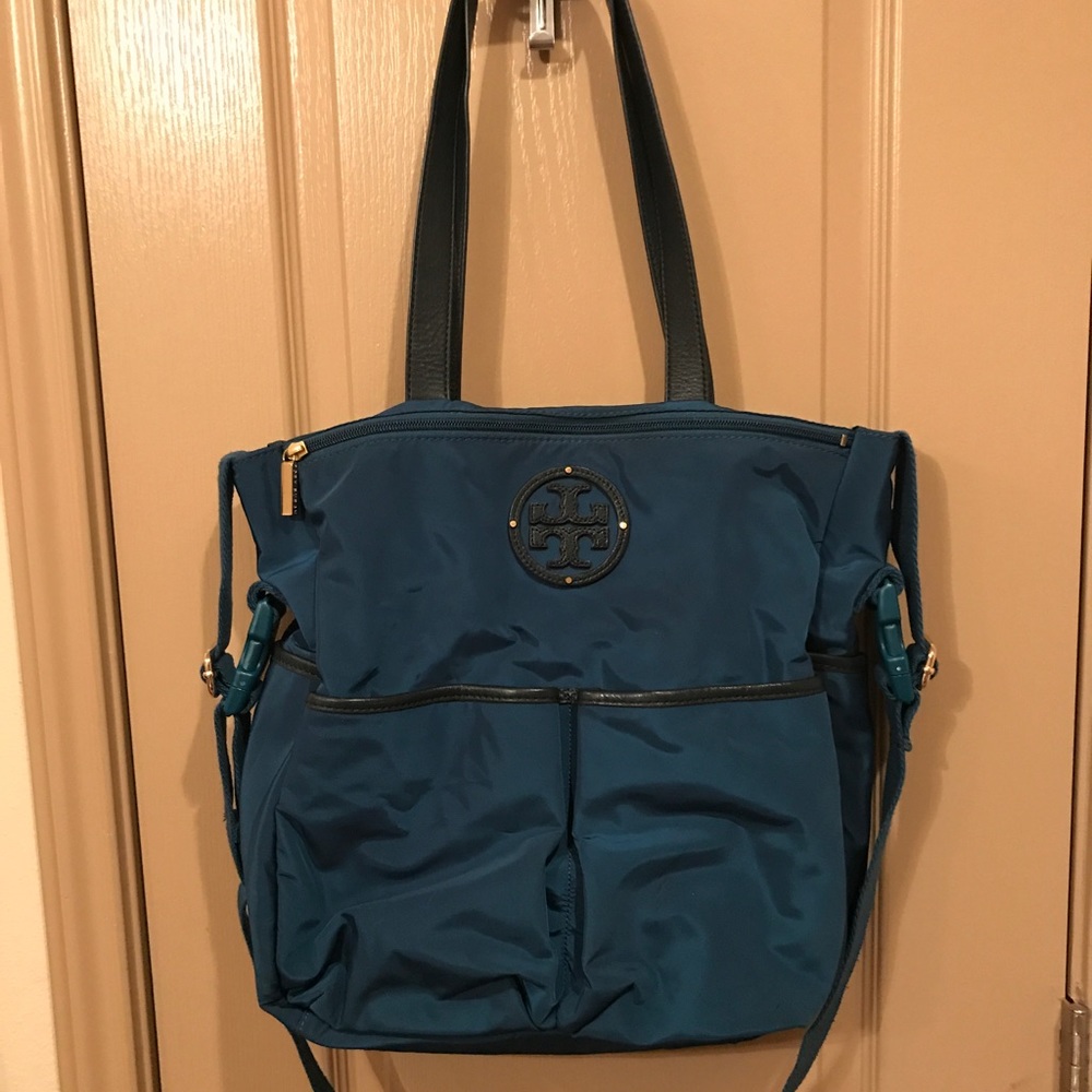 ‼️SOLD‼️Tory burch diaper bag with changing pad