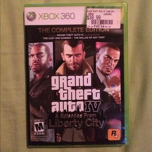 XBOX grand theft auto 4