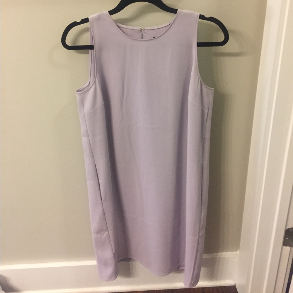 Ann Taylor *Petite* Lavender Dress... WITH POCKETS