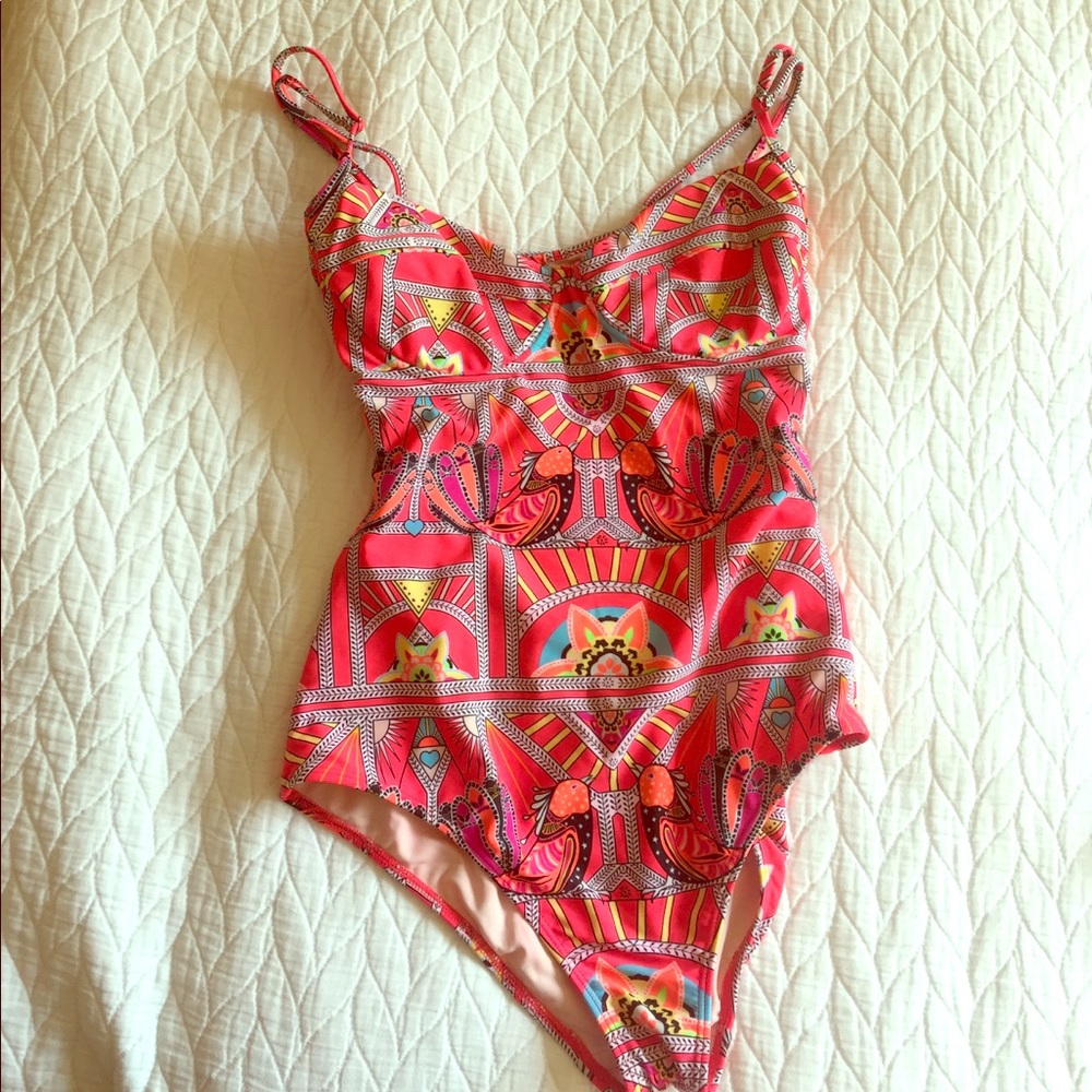 Mara Hoffman one-piece bathing suit