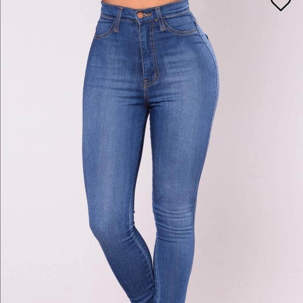 Fashion nova high waist jeans