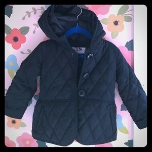 Navy Blue Quilted Jacket from Saks off Fifth