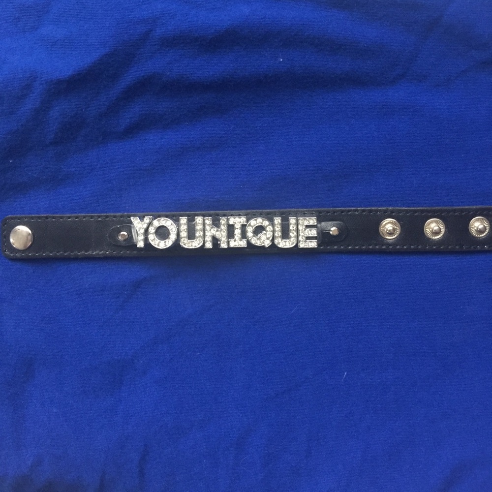 Younique leather bracelet