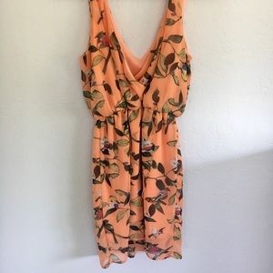 Lush 'V neck' dress