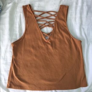 Pacsun golden yellow/orange tank