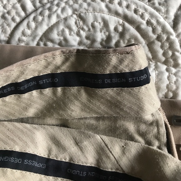 Express Men's Khaki Pants - Picture 2 of 3