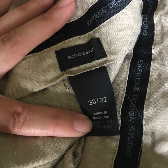 Express Men's Khaki Pants - Picture 3 of 3