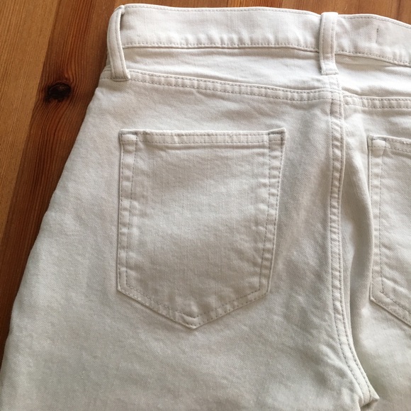 Off White Girlfriend Fit 5 Pocket Denim - Picture 3 of 4