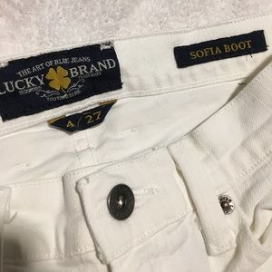 White Lucky Brand Jeans