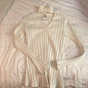 LF white long sleeve