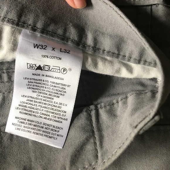 LEVI Men's Gray Jeans - Picture 2 of 3