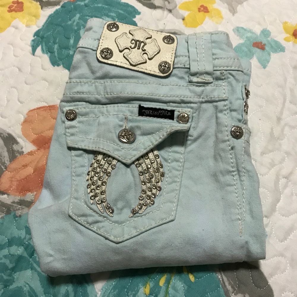 Light Blue Miss Me Jeans